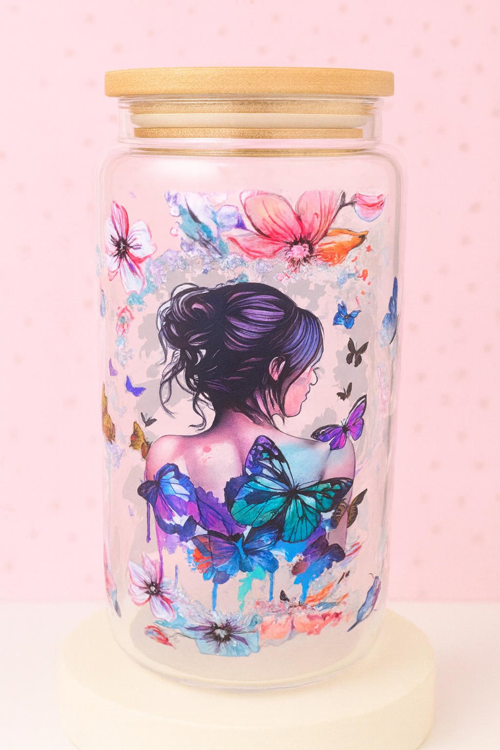 Butterfly Girl Tumbler