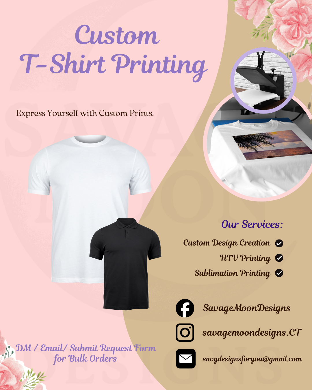 Custom T-shirt Printing