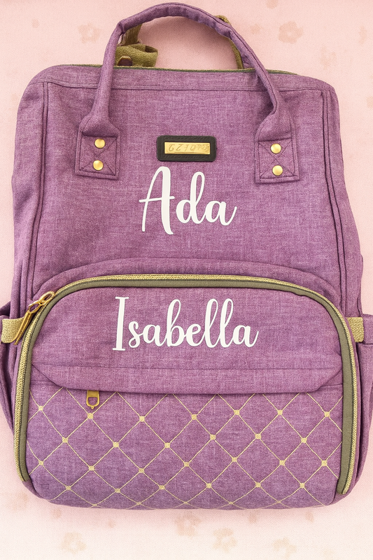 Personalized Baby Bag/Backpack