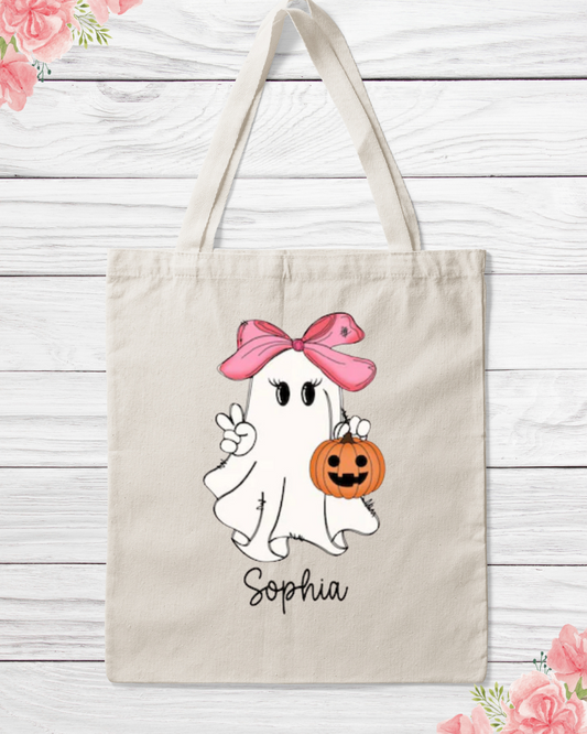 Halloween Personalized Totes