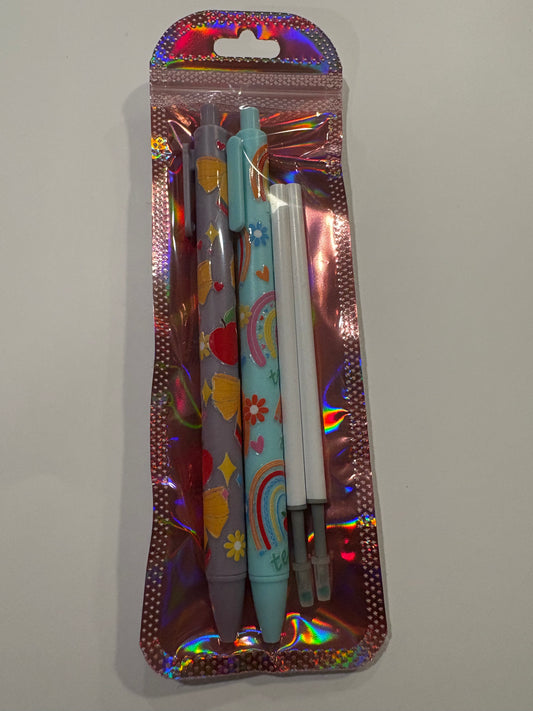 Teacher pen packs